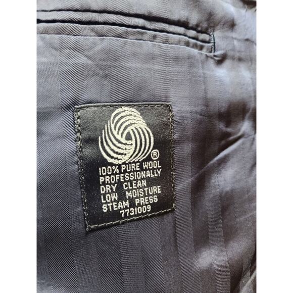 Bartolini Roma Sports Coat Men 48L Blazer Wool Double Breasted Italian - Picture 5 of 14